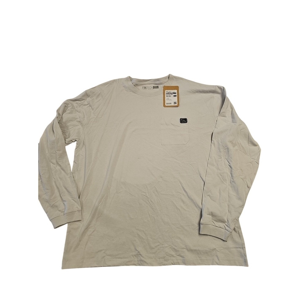 Fintech Performance Fishing LS‎ Graphic T-Shirt Glacier Gray XXL FMLGTHOG43-044